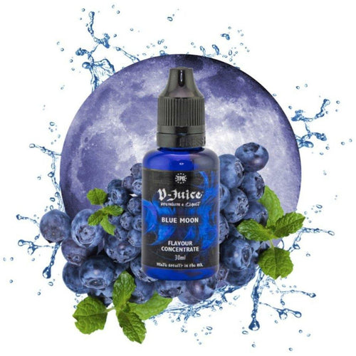 Blue Moon Flavour Concentrate by Vjuice - Ice Vapour